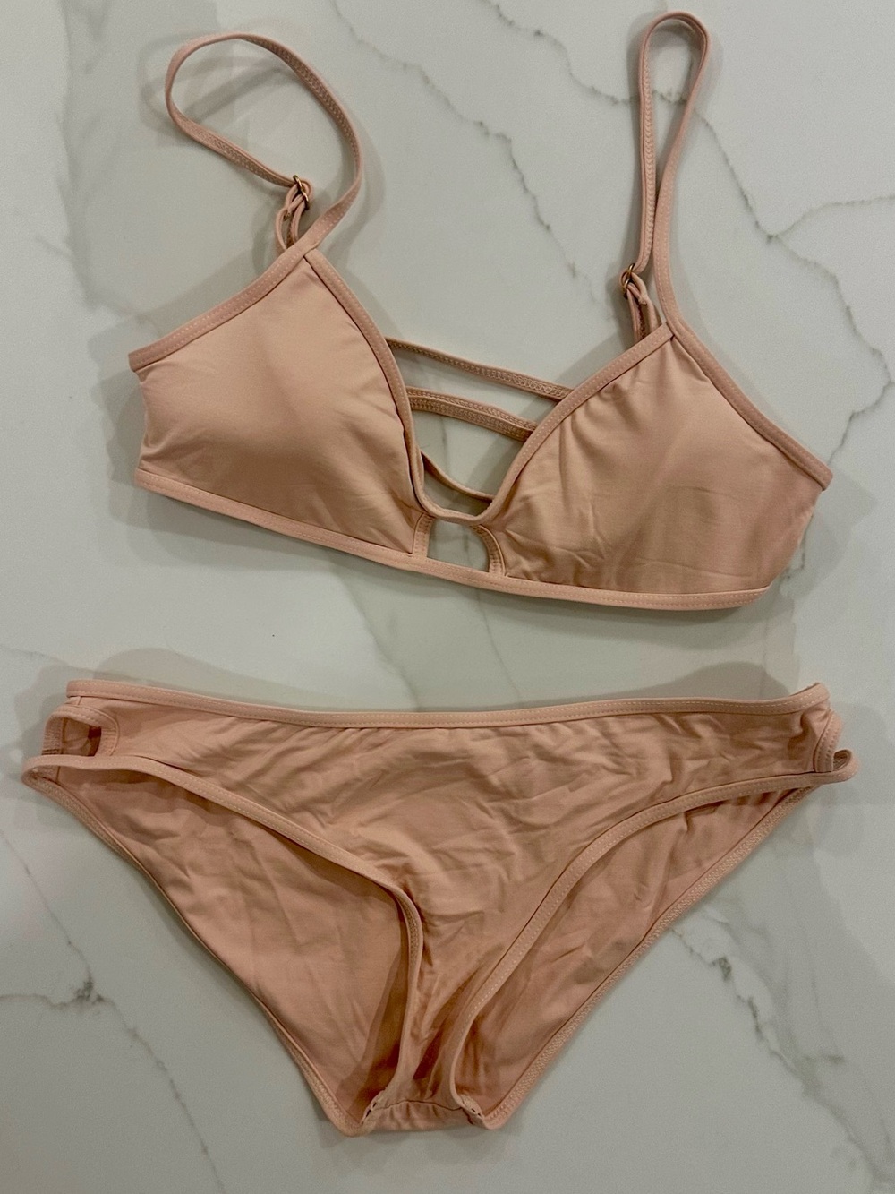 l*space Blush peach Bikini Set